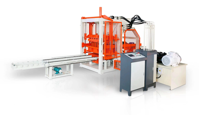 Concrete Block Forming Machine